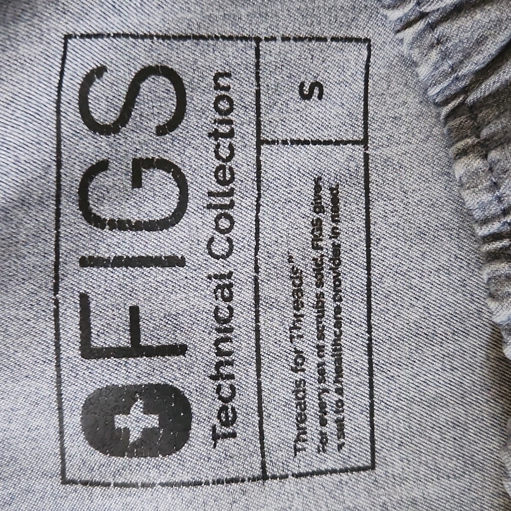 FIGS Cairo Cargo Scrub Pants in Heather Denim Men's Size Small - Picture 8 of 11